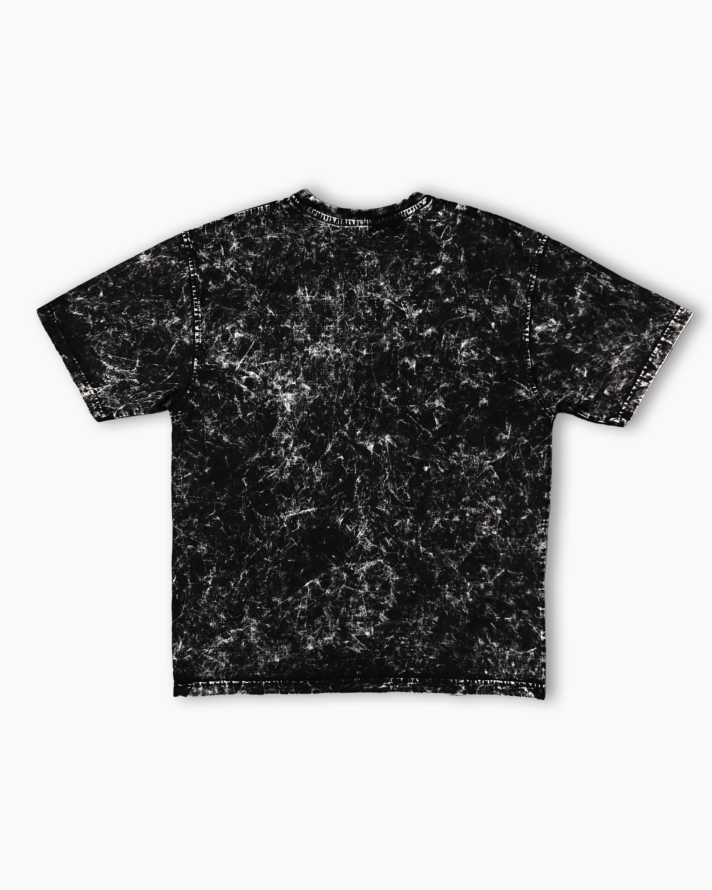 Black Acid Washed Oversized T-Shirt