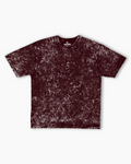 Maroon Acid Washed Oversized T-Shirt