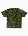 Olive Acid Washed Oversized T-Shirt