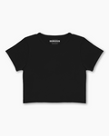 Black Stretch Baby Tee