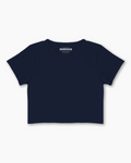 Navy Stretch Baby Tee
