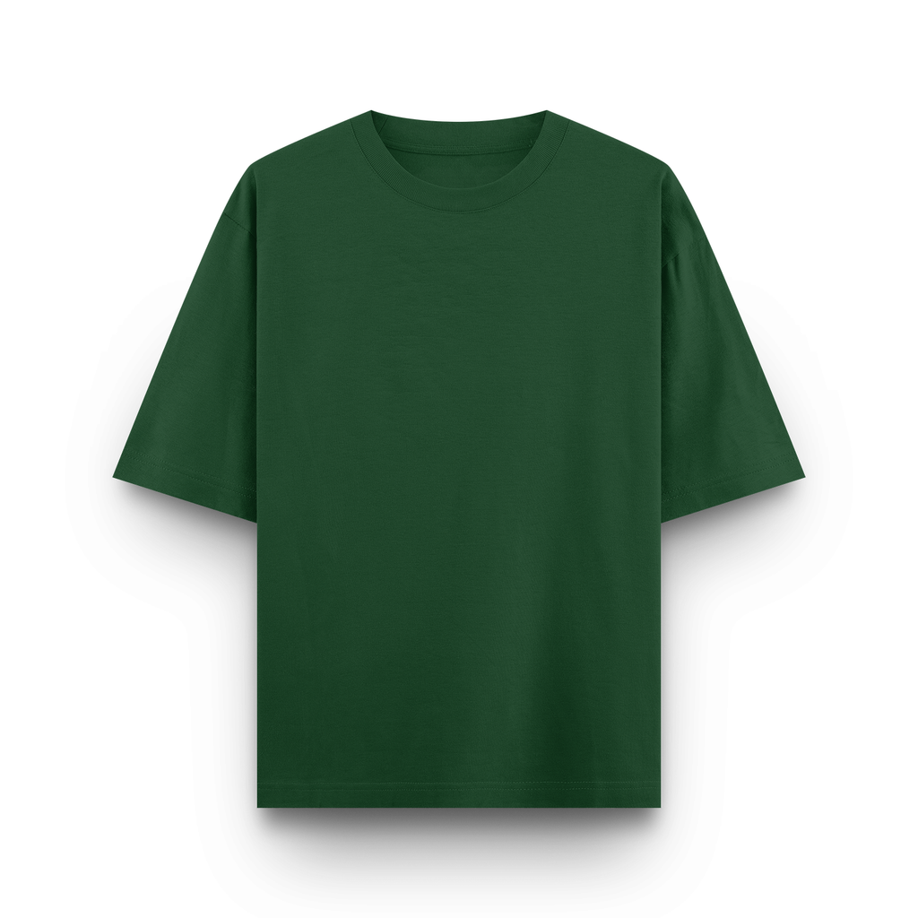 Dark Green Oversized Fit T-Shirt