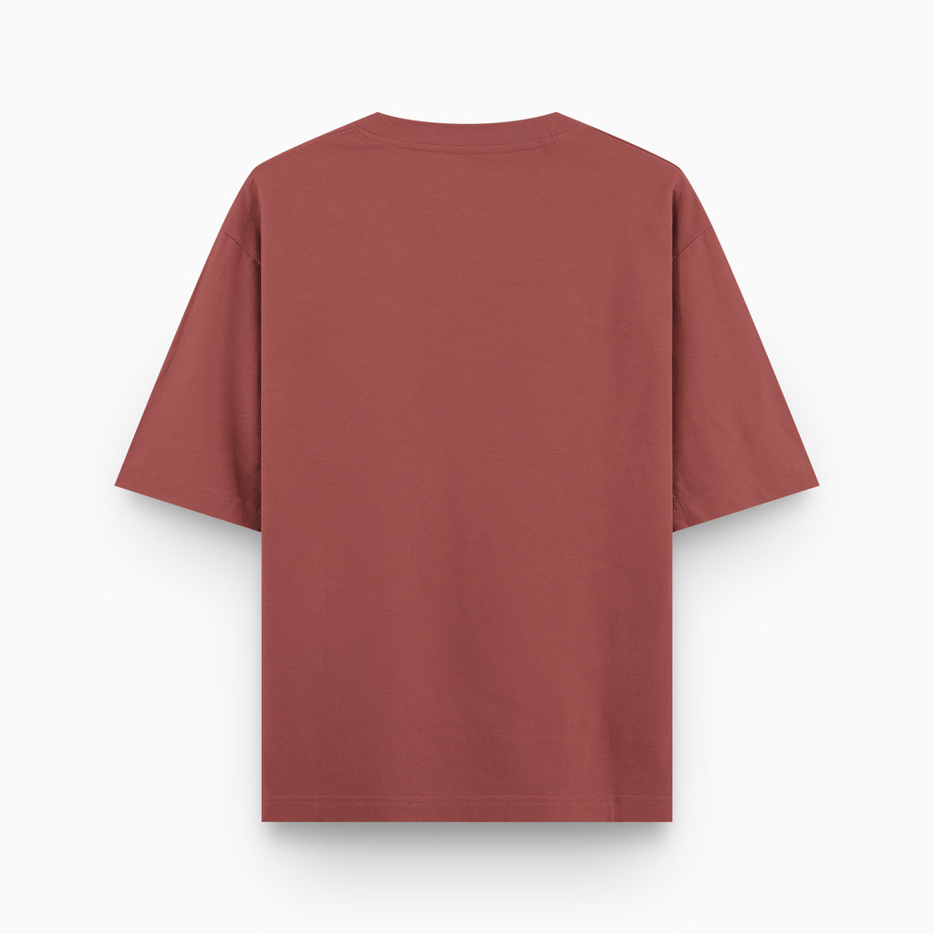 Coral Oversized Fit T-Shirt