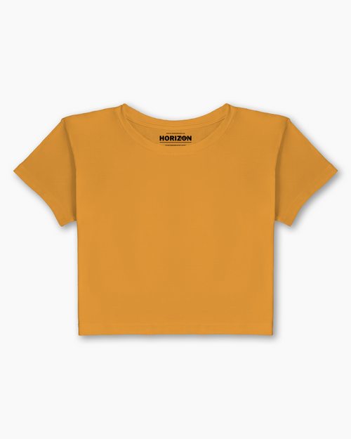 Amber Essential Crop Tee