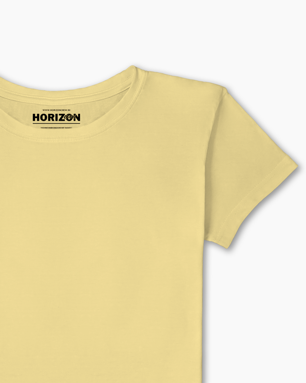 Baby Yellow Essential Crop Tee