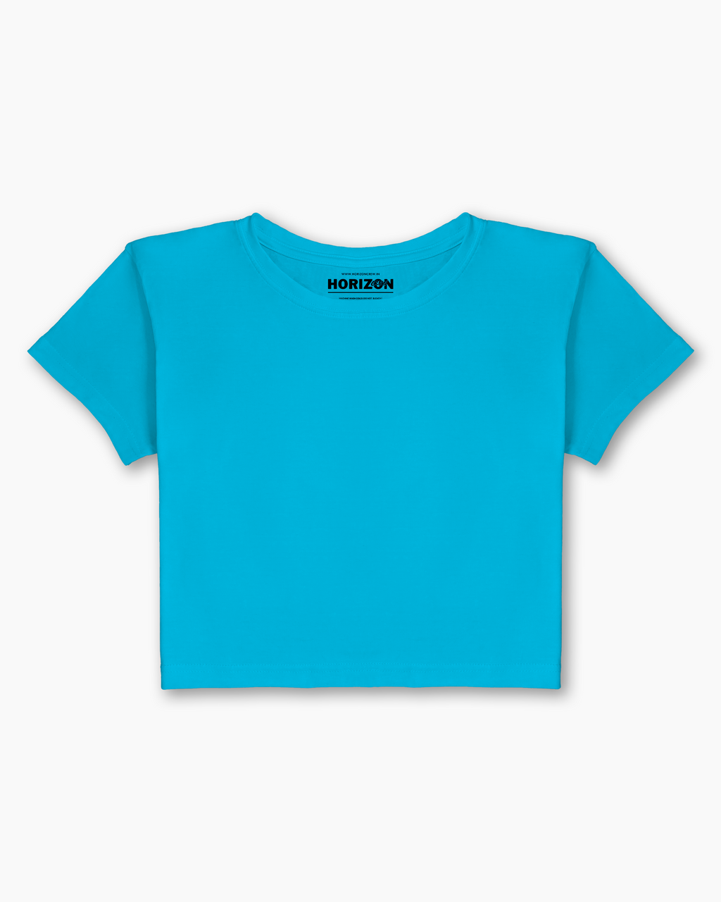 Pacific Blue Crop Tee