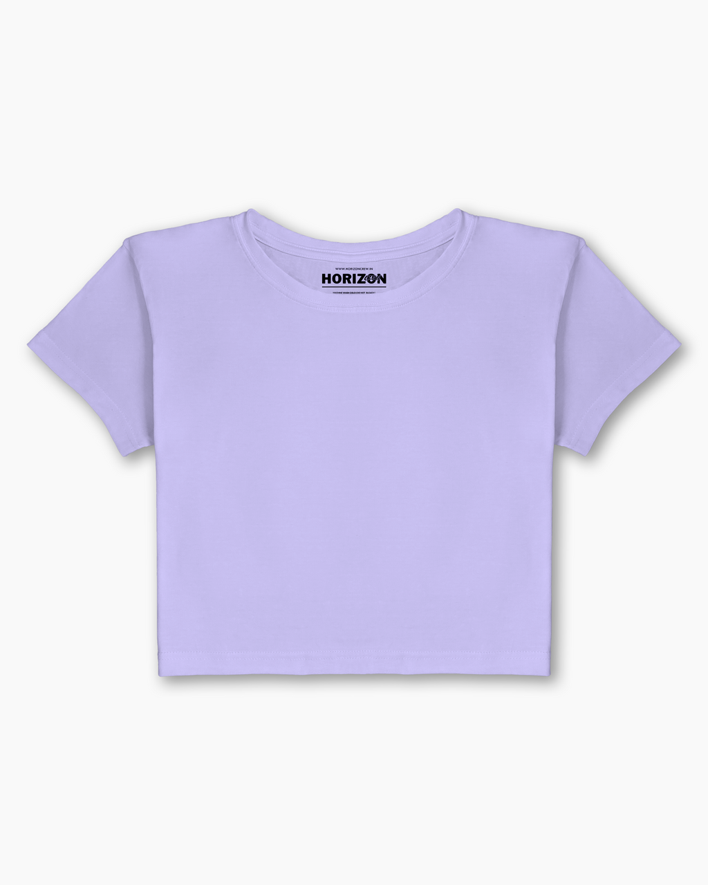 Lavender Essential Crop Tee
