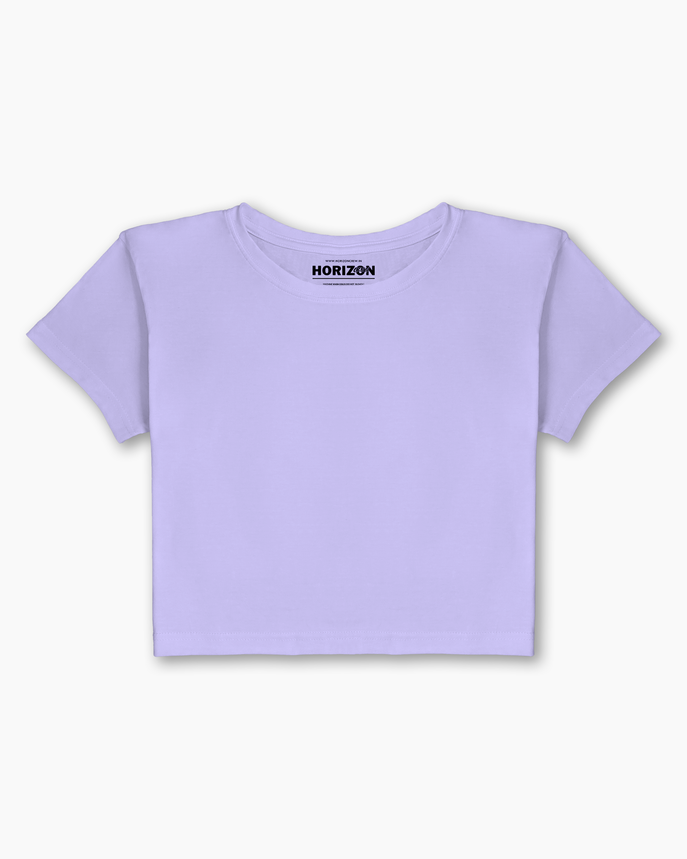Lavender Essential Crop Tee