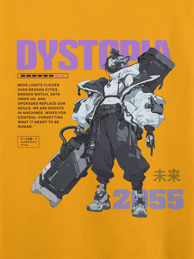 Dystopia Oversized T-Shirt