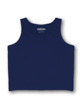 Dark Blue Essential Crop Tank