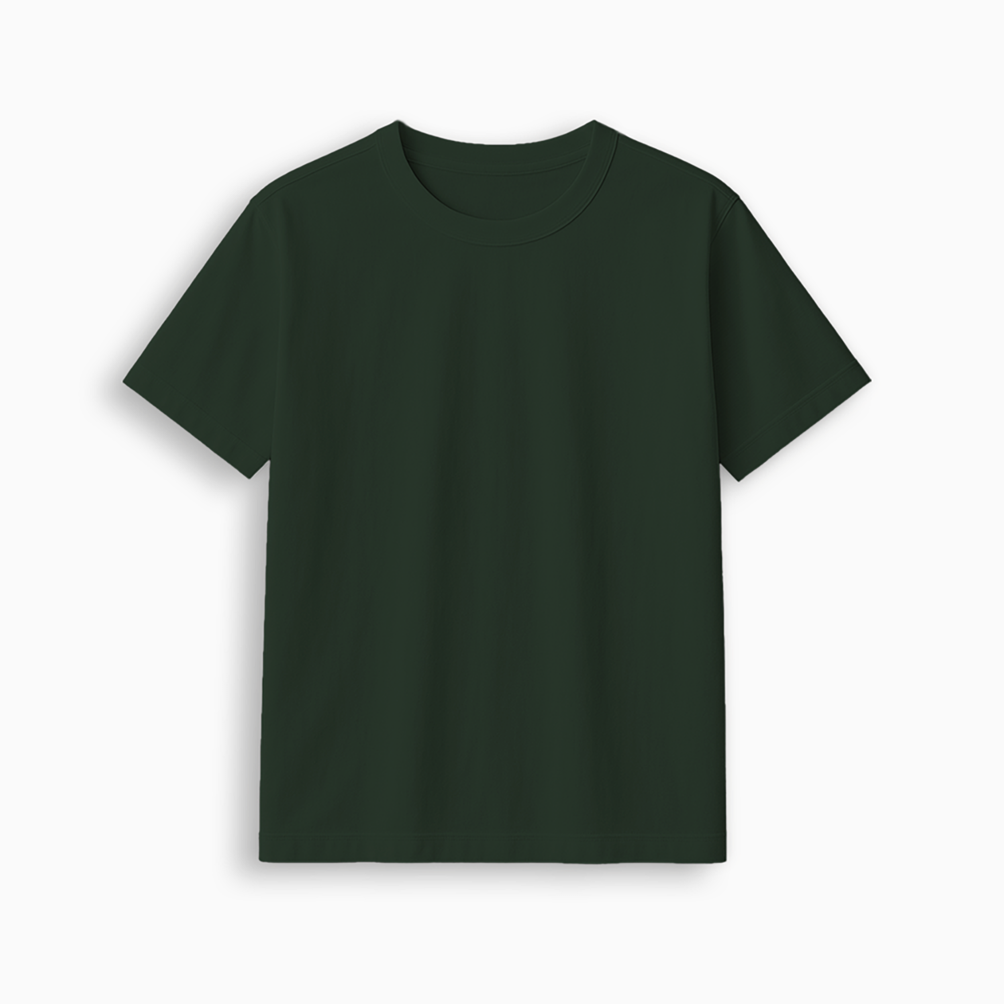 Dark Green Regular Fit T-Shirt