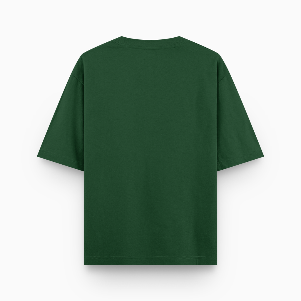Dark Green Oversized Fit T-Shirt