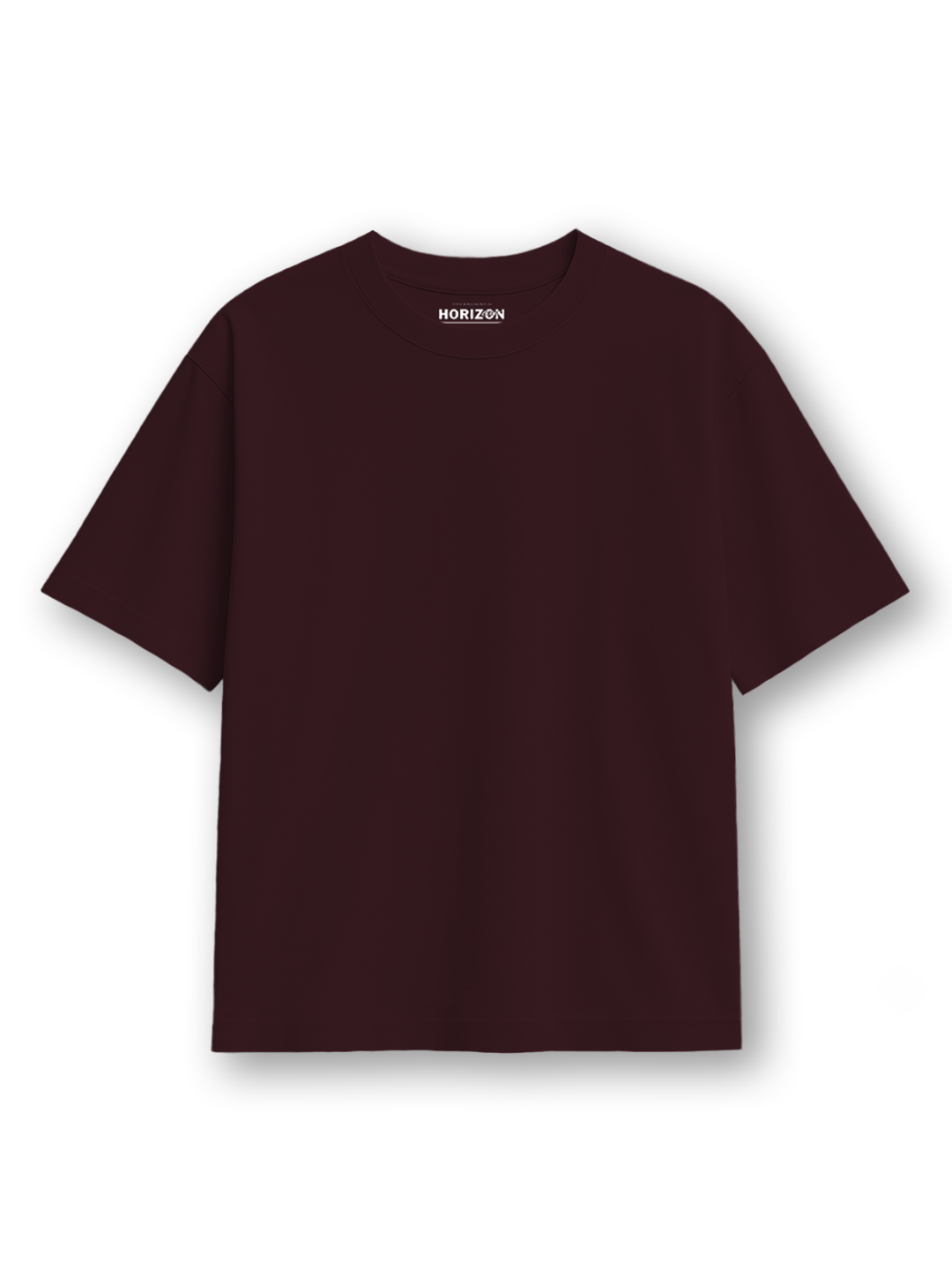 Maroon Oversized Fit T-Shirt