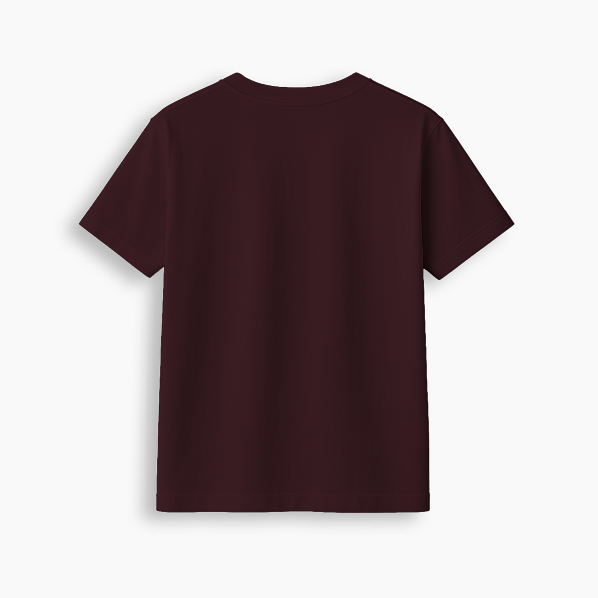 Maroon Regular Fit T-Shirt