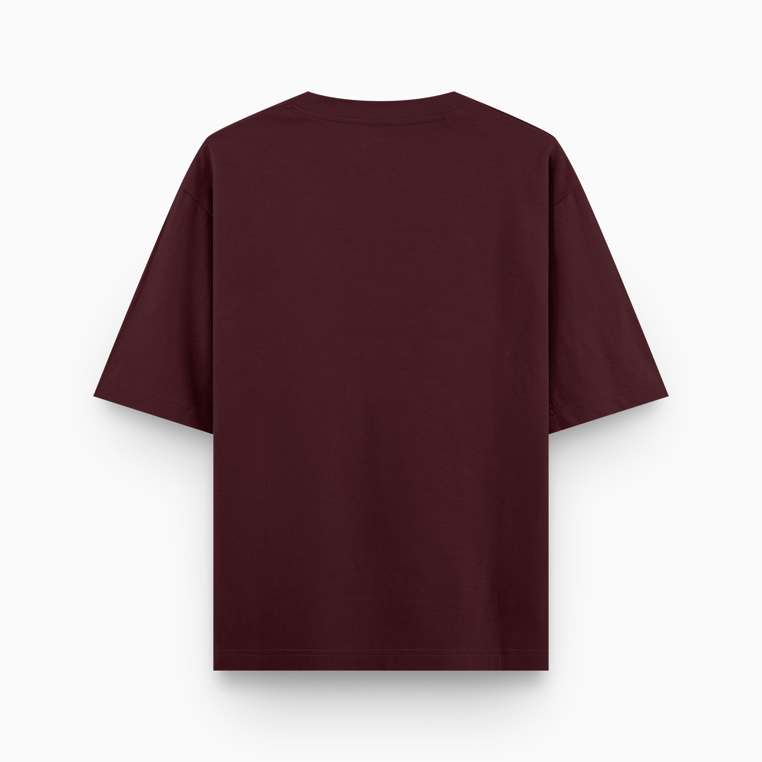 Maroon Oversized Fit T-Shirt
