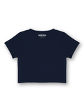 Navy Stretch Baby Tee
