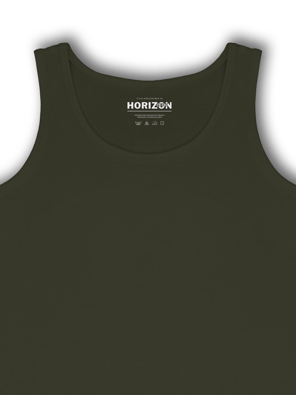 Olive Essential Crop Tank
