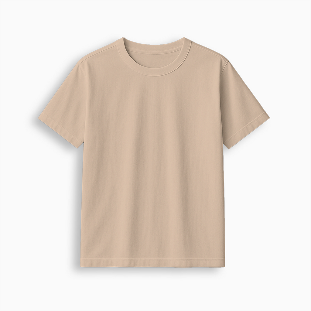 Peach Regular Fit T-Shirt