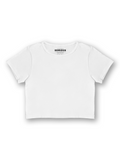 White Stretch Baby Tee